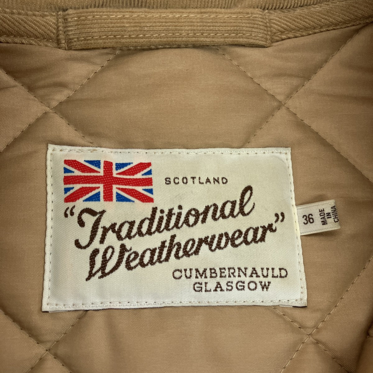 Traditional Weatherwear SLOBE別注キルティングコートL212APQCO0291AA 古着・中古-6枚目のアイテム画像