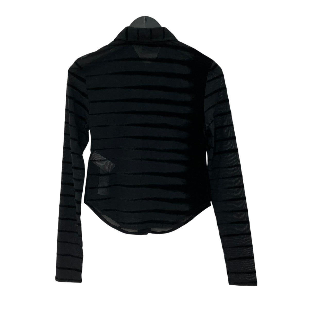 DIESEL C-AMISSボーダー長袖ブラウスA04986 OEDAI 古着・中古-2枚目のアイテム画像