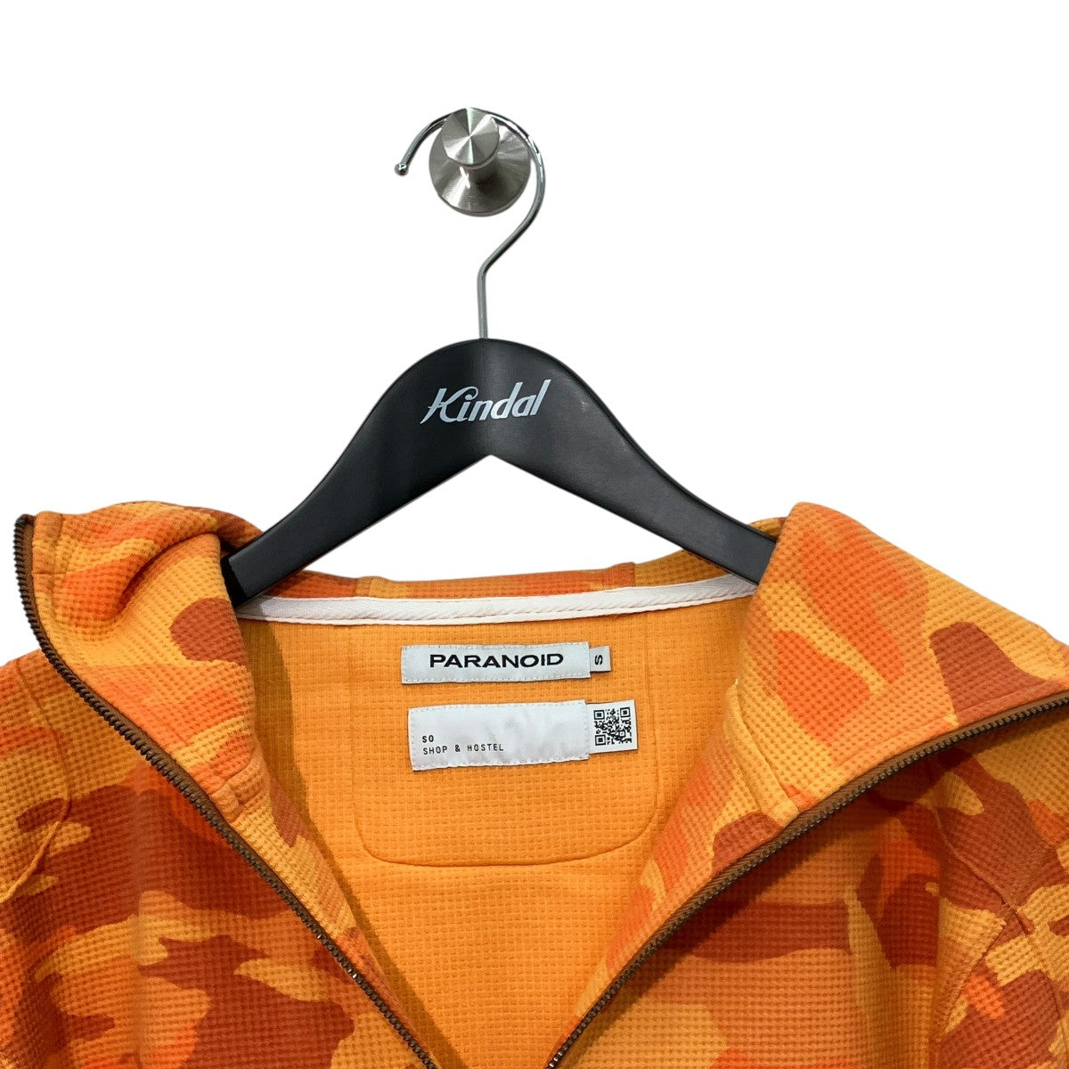 PARANOID for SO Camo Thermal Zip Hoodieカモフラージュ柄サーマルジップパーカーPD24SO-TP01