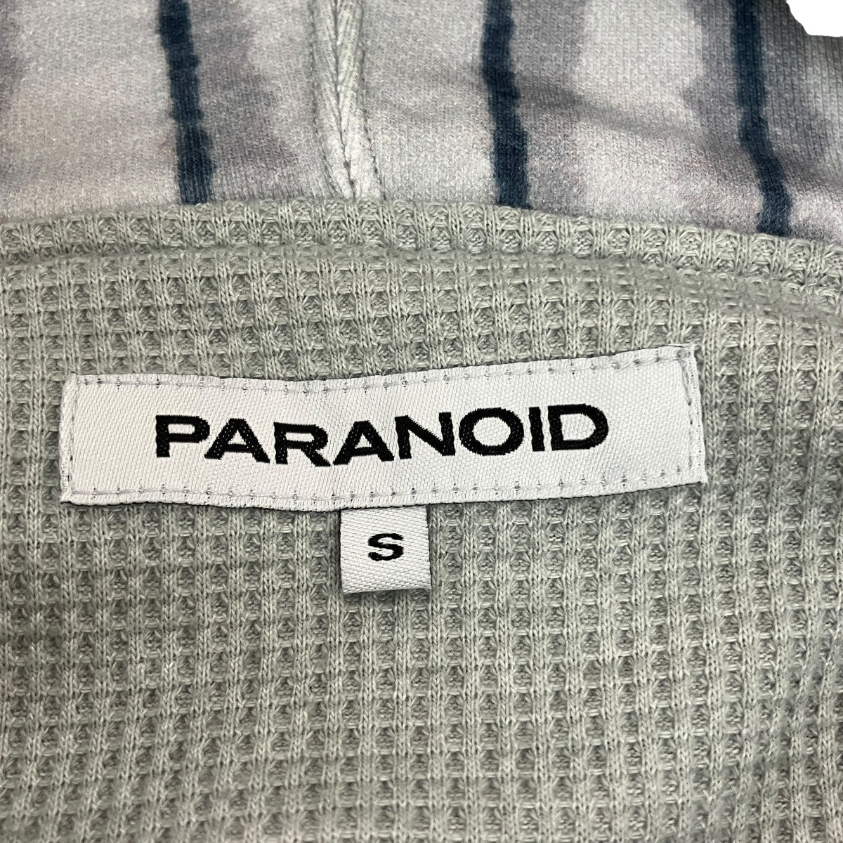 25SSランチョウ ジップ フーディストライプジップパーカーPD25SS-TP01