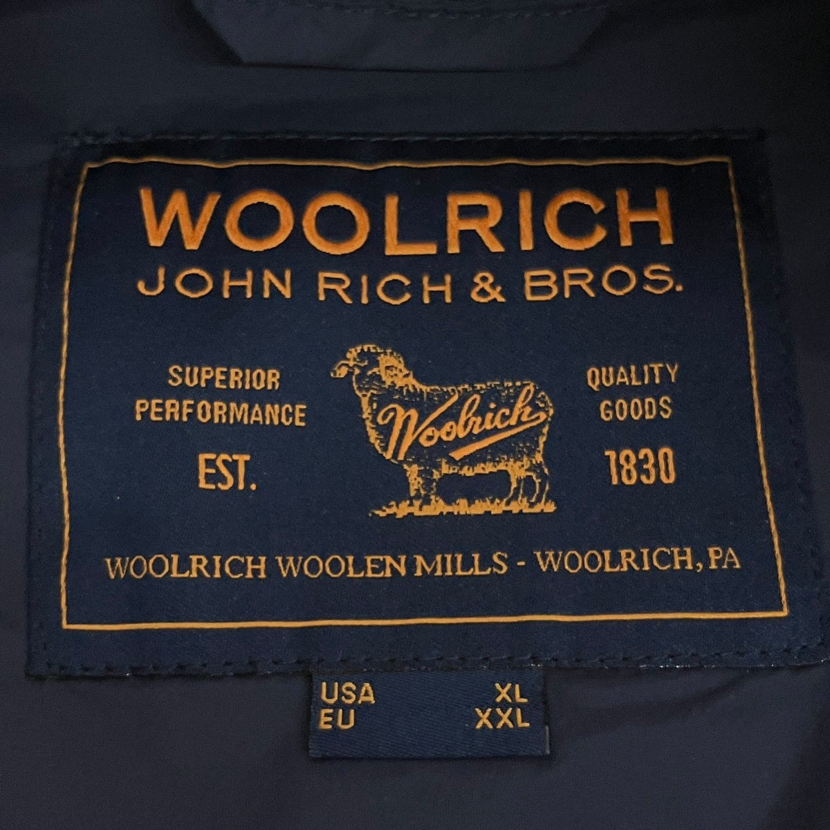 WOOLRICH 中綿ジャケットWOCPS2533Z 古着・中古-5枚目のアイテム画像