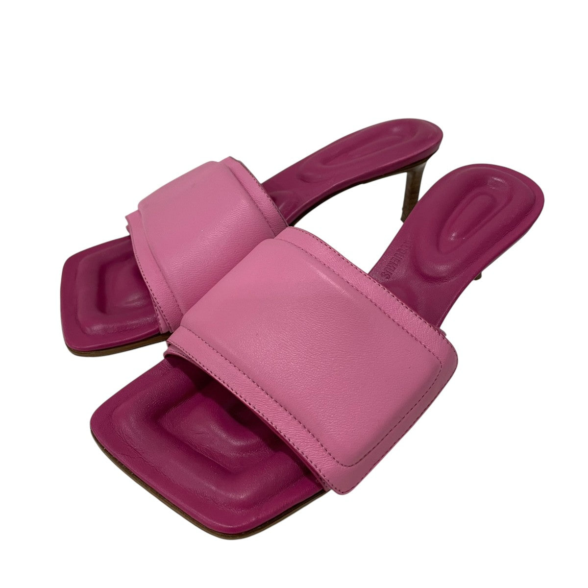 LES MULES PISCINEヒールサンダル