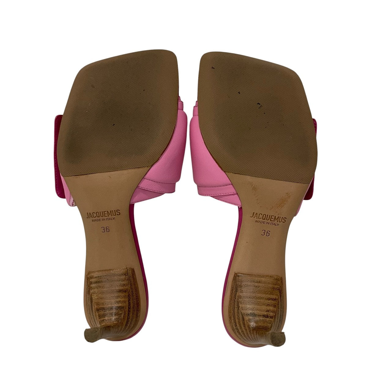 LES MULES PISCINEヒールサンダル