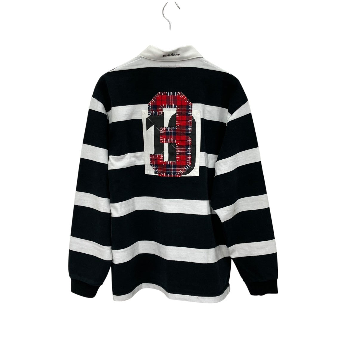 25AWstripe rugbyボーダーラガーシャツ