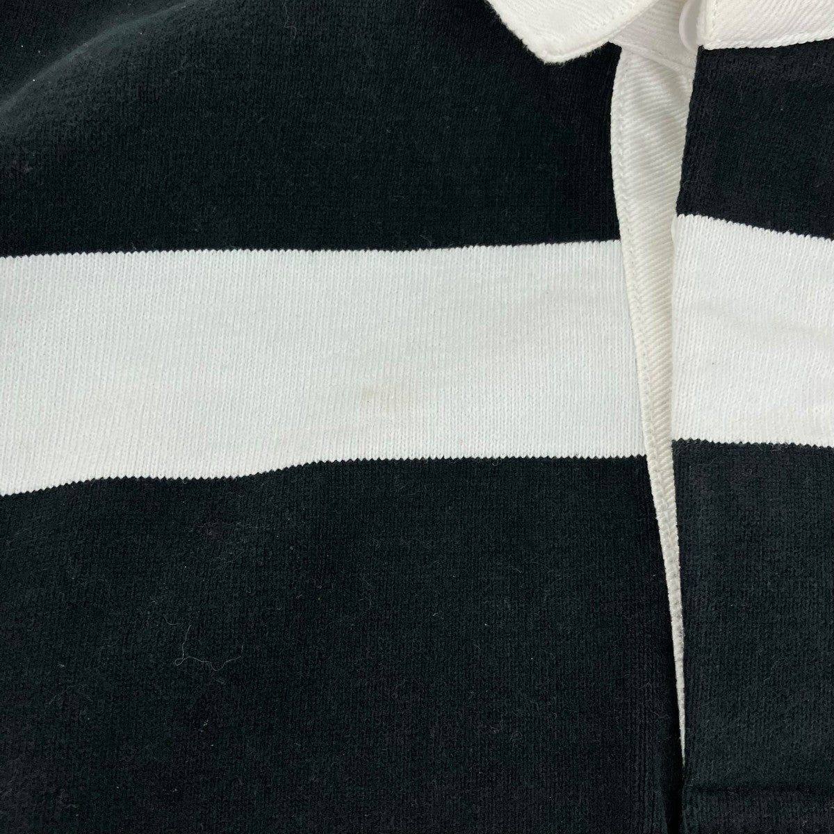 25AWstripe rugbyボーダーラガーシャツ