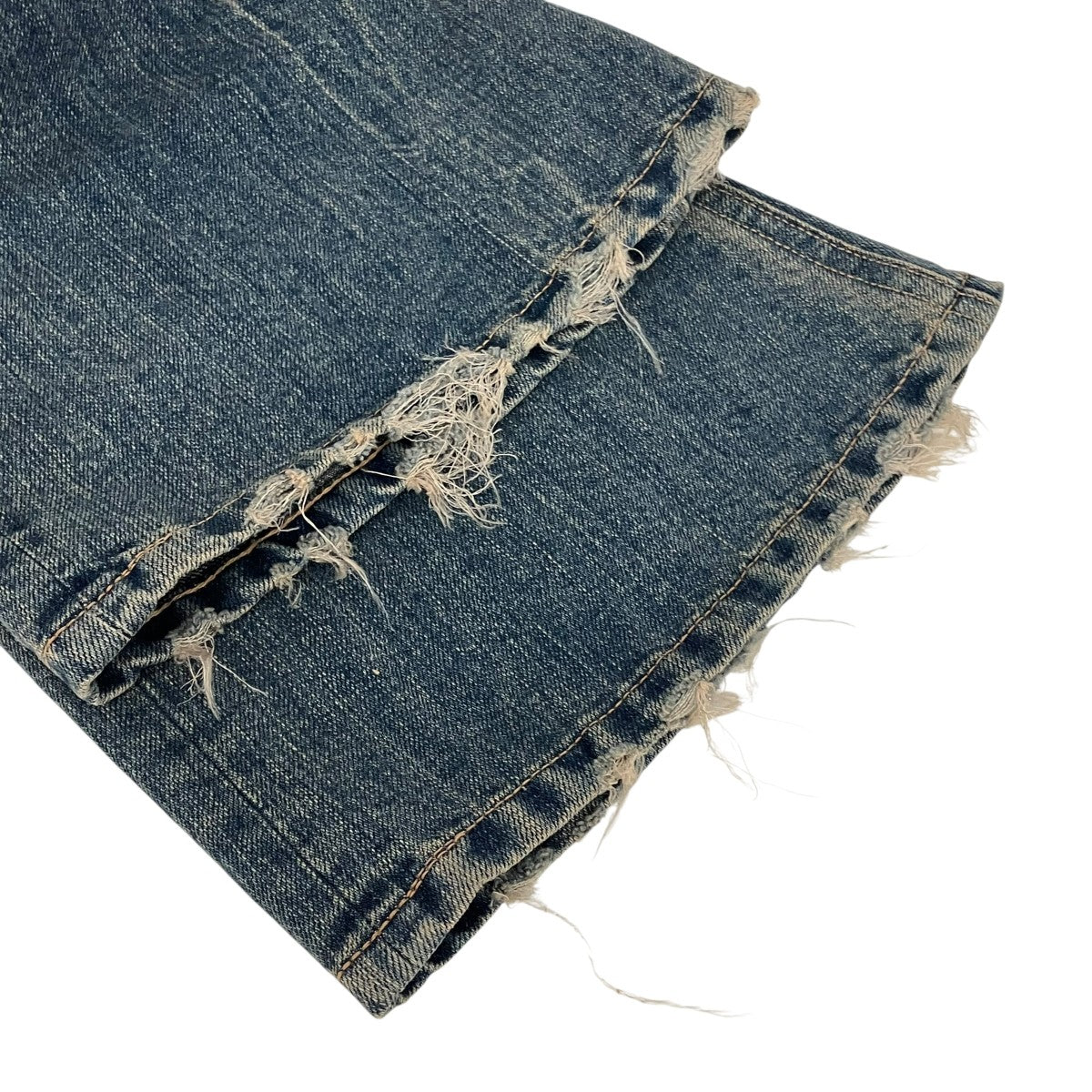 24AWSuper Long Lame Denim Pantsデニムパンツ24AW D-6