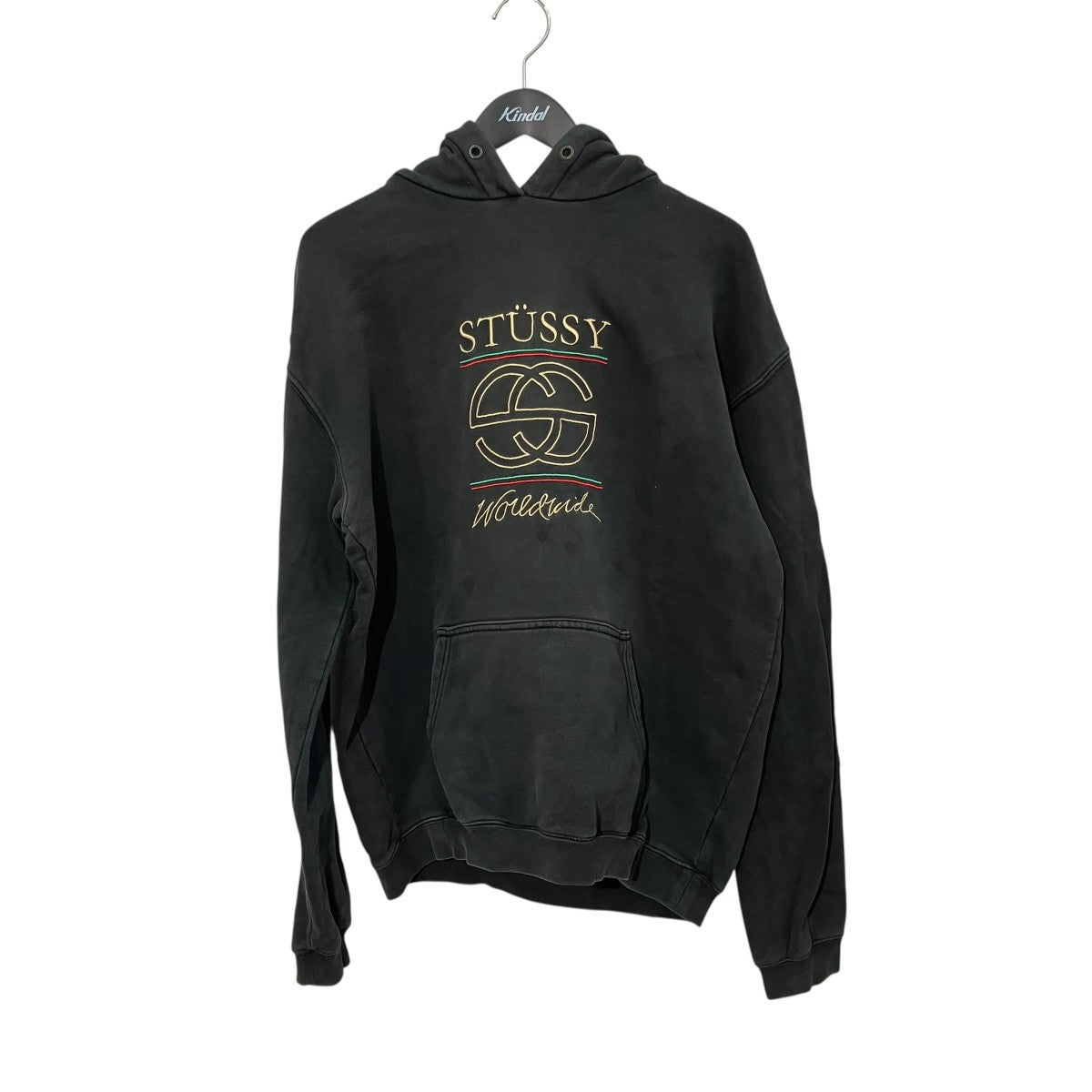 stussy OLD STUSSYプルオーバーパーカー 古着・中古-1枚目のアイテム画像