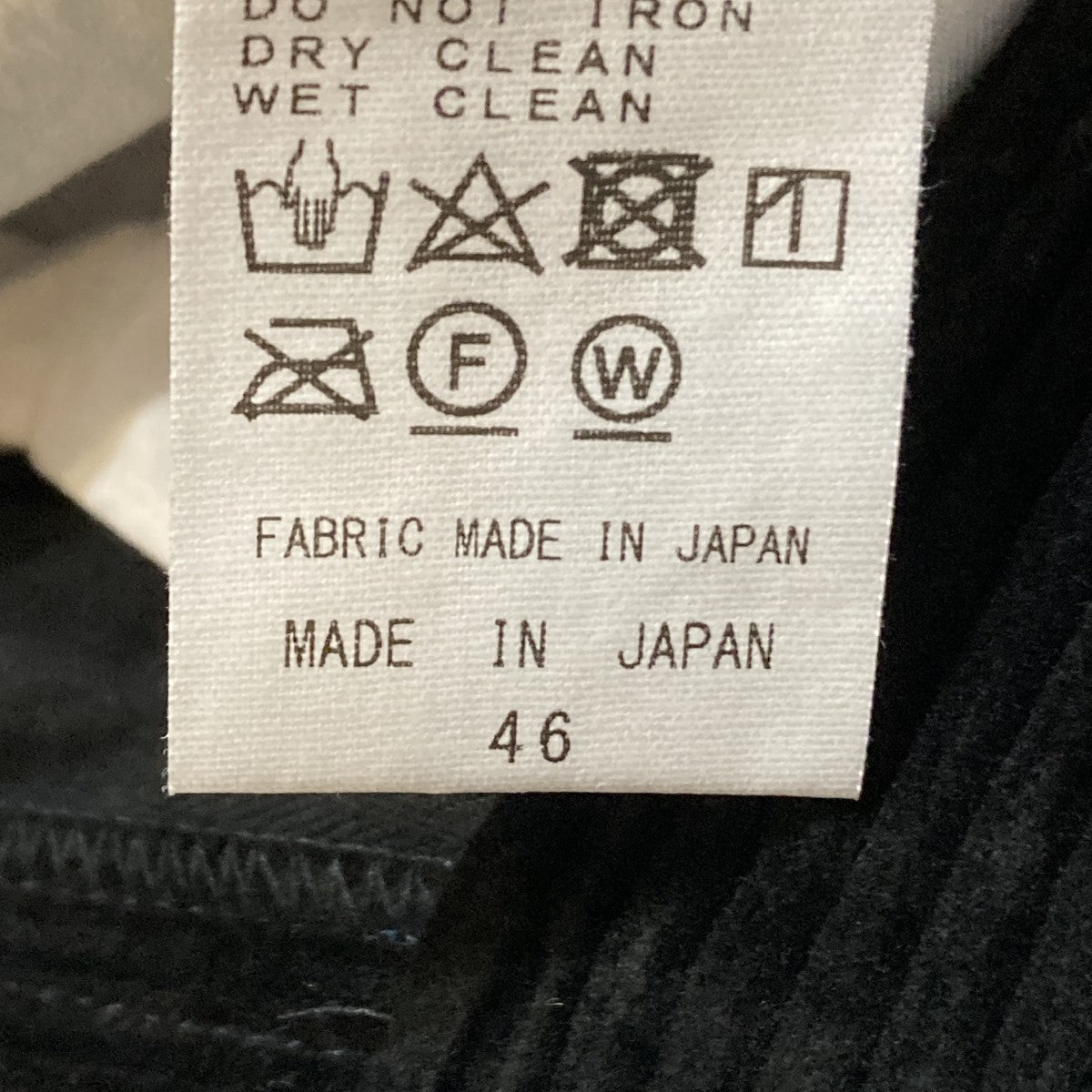 CORDUROY WIDE TAPERED PANTSコーデュロイパンツ23WPT302