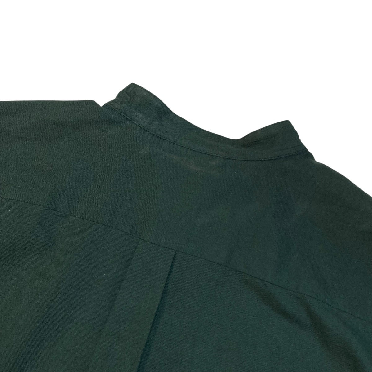 MANUAL ALPHABET SOFT VIYELLA LOOSE FIT B C SHTバンドカラーシャツMA-S-684 古着・中古-5枚目のアイテム画像