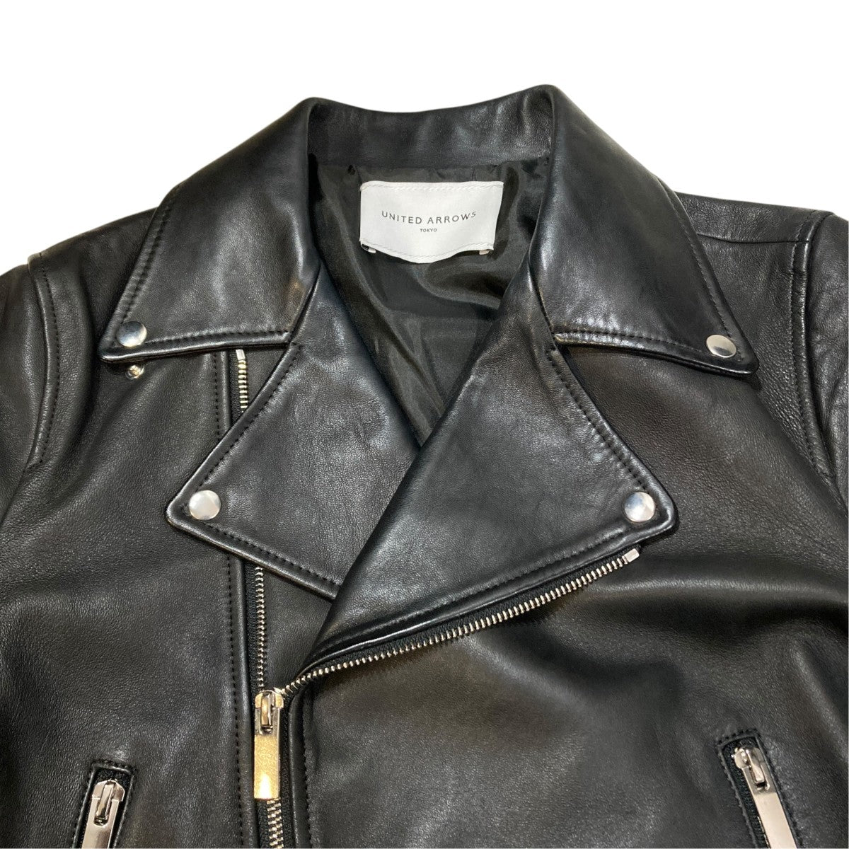 UWSC LEATHER RIDERSレザーライダースジャケット1525-136-3455