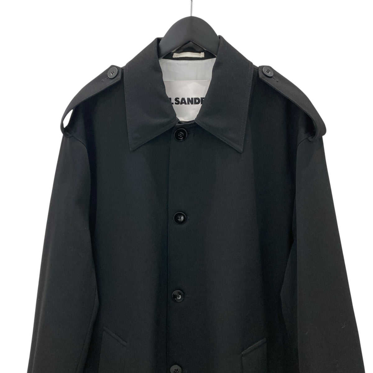 JIL SANDER ステンカラーコートJ22AH0101 古着・中古-2枚目のアイテム画像