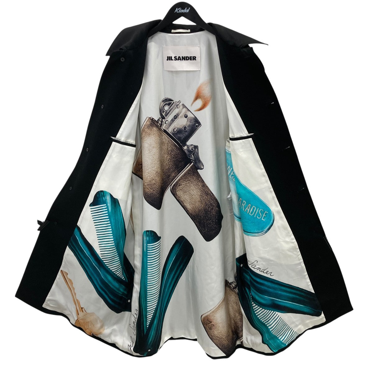 JIL SANDER ステンカラーコートJ22AH0101 古着・中古-9枚目のアイテム画像