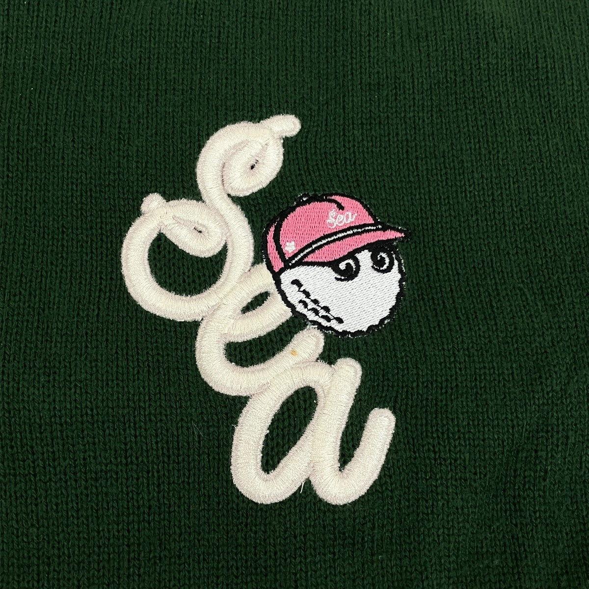 WIND AND SEA×Malbon Golf プルオーバーニットWDS-C-MALB-23-Q2-04 古着・中古-5枚目のアイテム画像