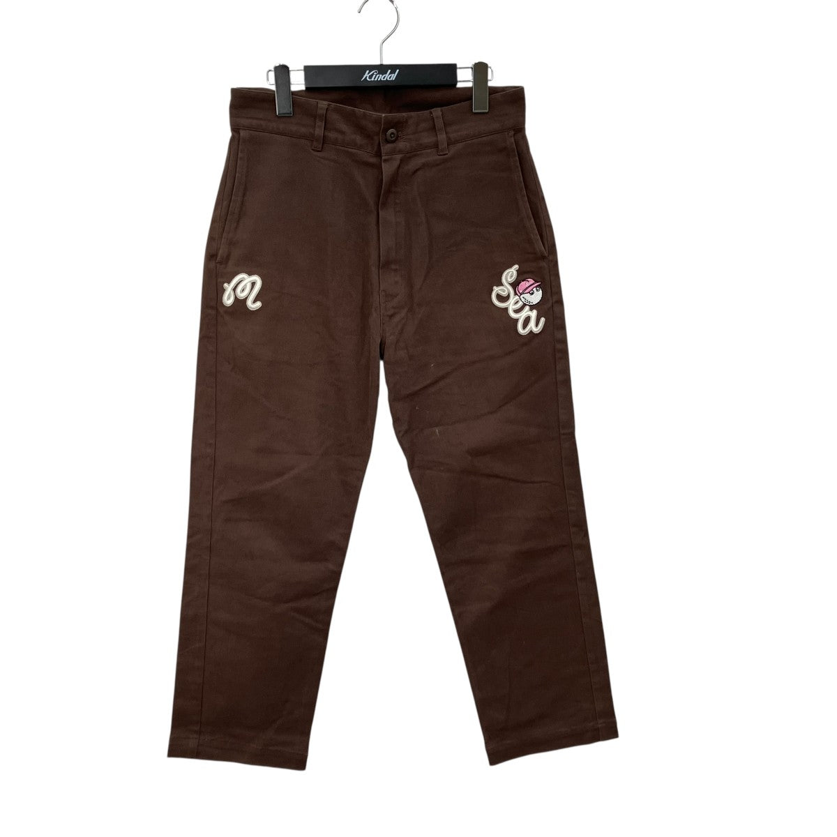WIND AND SEA×Malbon Golf ストレートパンツWDS-C-MALB-23-Q2-10 古着・中古-1枚目のアイテム画像