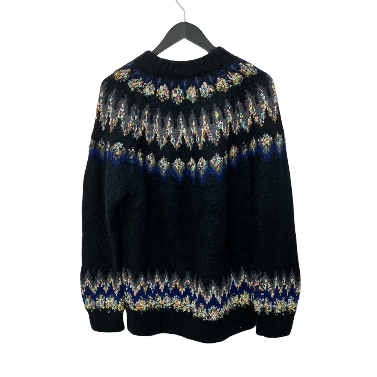 Coohem MOHAIR NORDIC KNIT SWEATERプルオーバーニット10-183-007 古着・中古-2枚目のアイテム画像