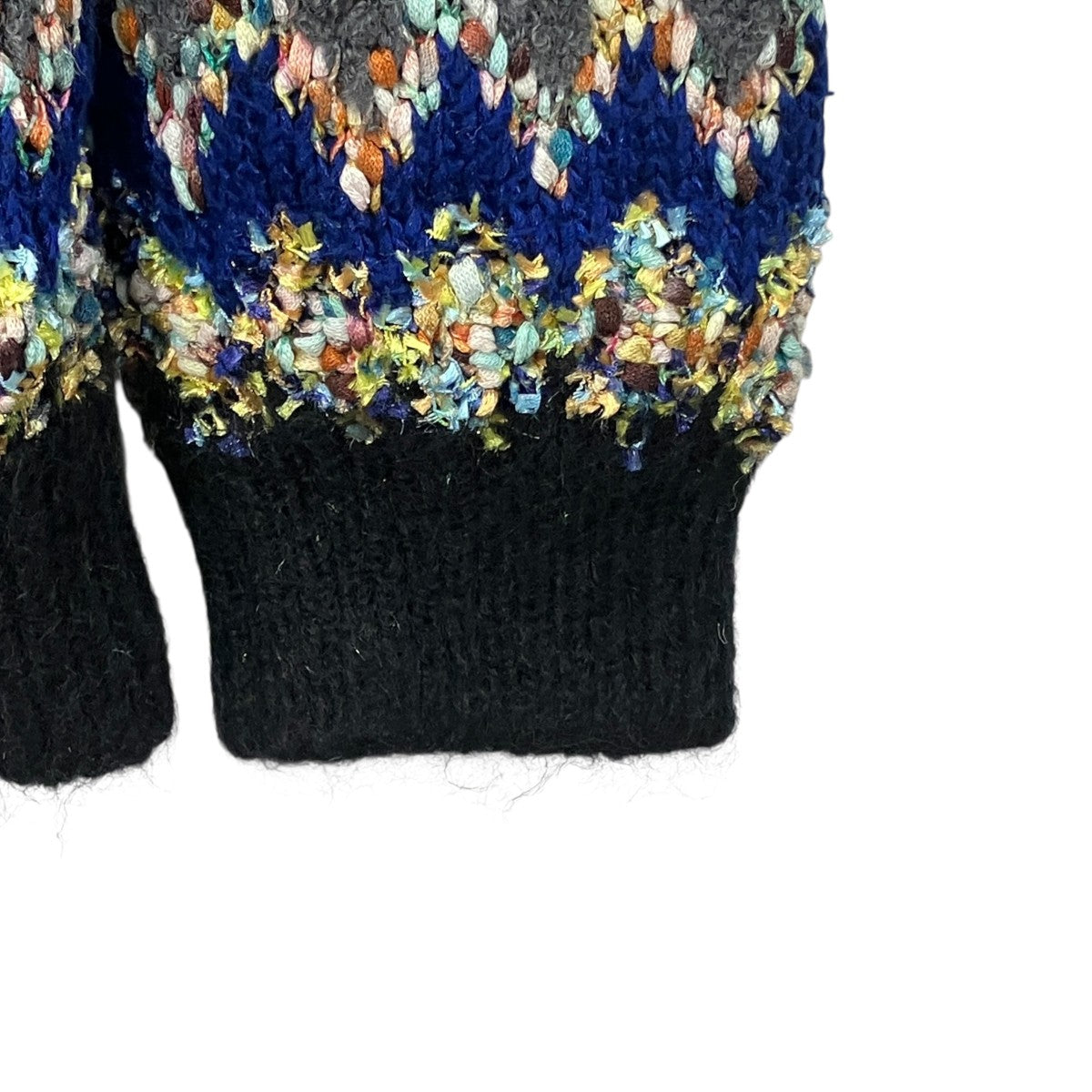 Coohem MOHAIR NORDIC KNIT SWEATERプルオーバーニット10-183-007 古着・中古-4枚目のアイテム画像