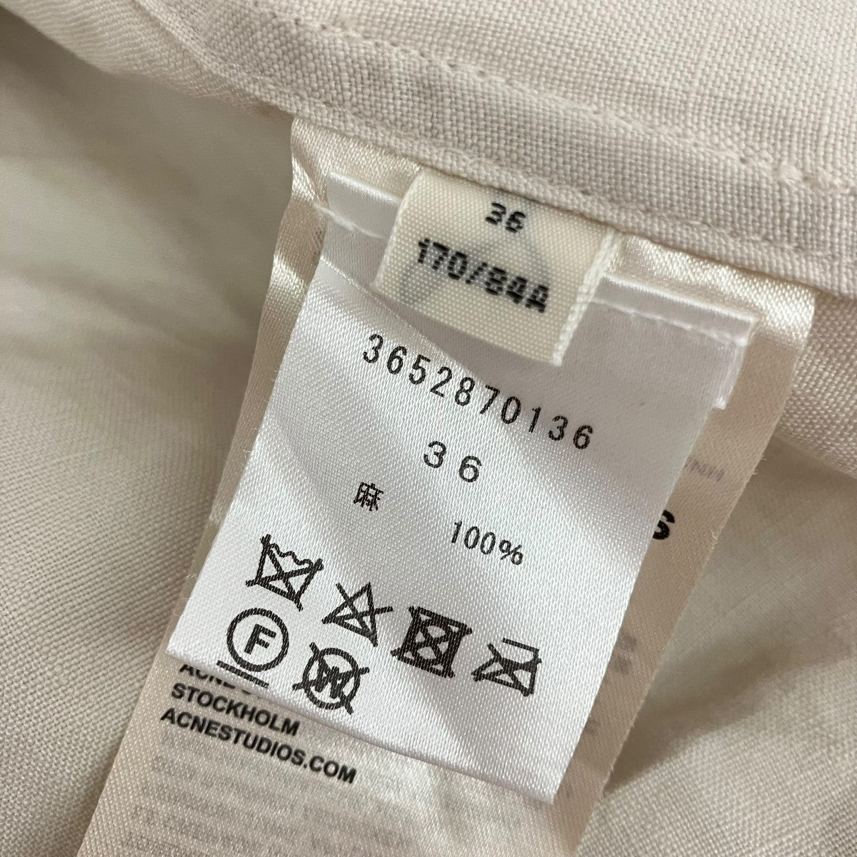 ACNE STUDIOS ダブルジャケットFN-WN-SUIT000106 古着・中古-5枚目のアイテム画像
