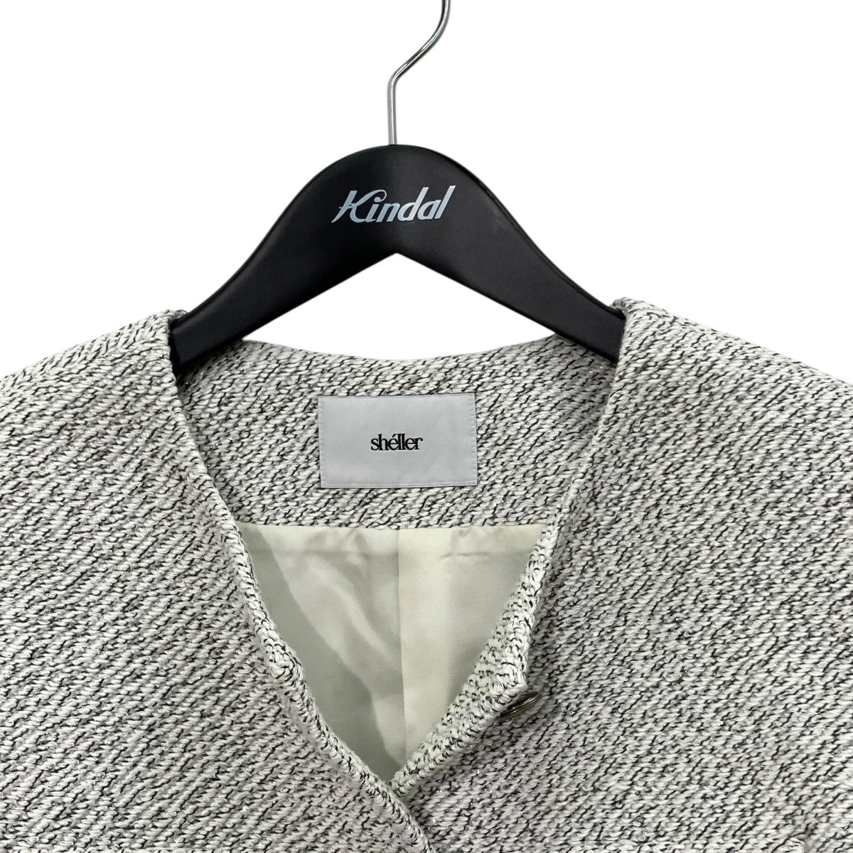 sheller Glitter tweed jacketツイードジャケットSL01032MK230 古着・中古-3枚目のアイテム画像