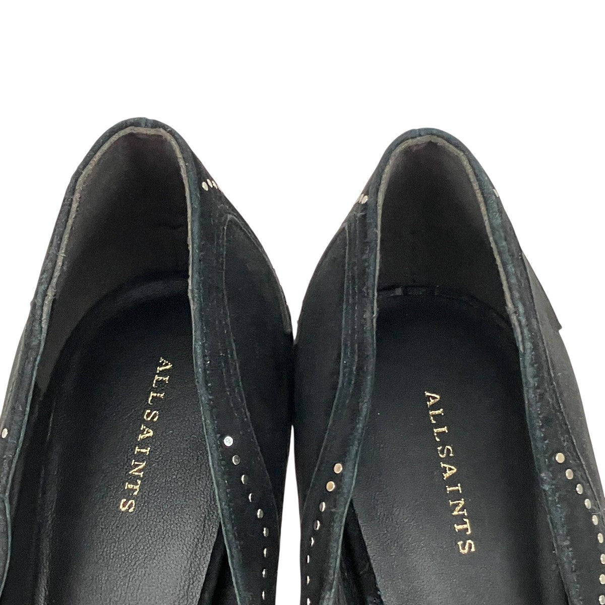 Zehra Suede Court Shoesヒールスウェードパンプス