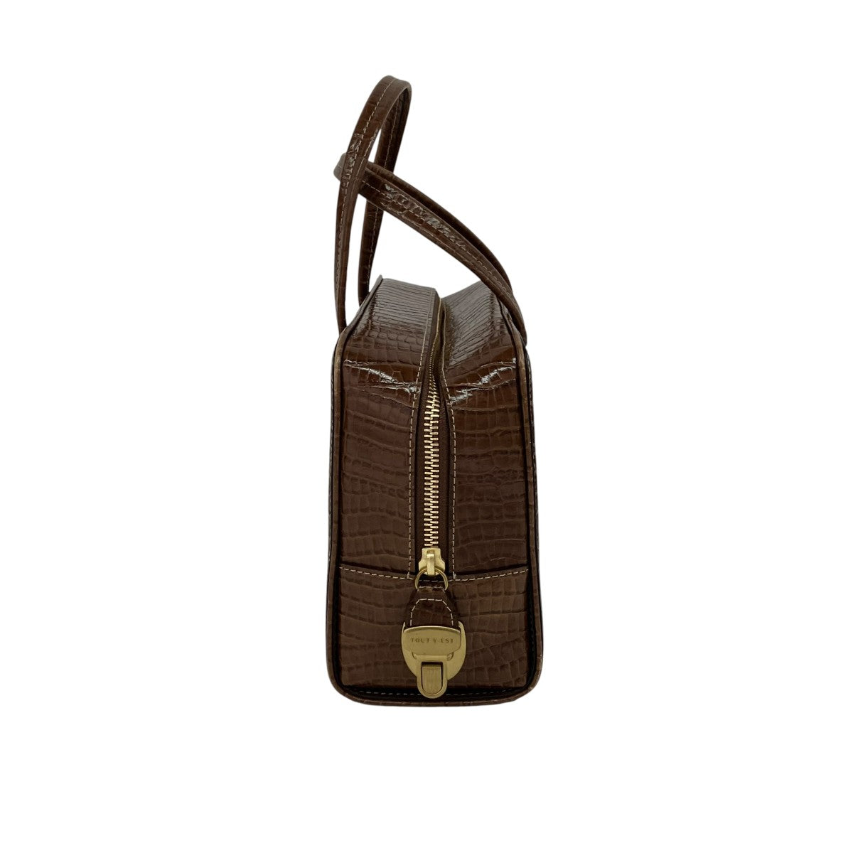 TOUT Y EST SAC LOQUET MINIハンドバッグ 古着・中古-3枚目のアイテム画像