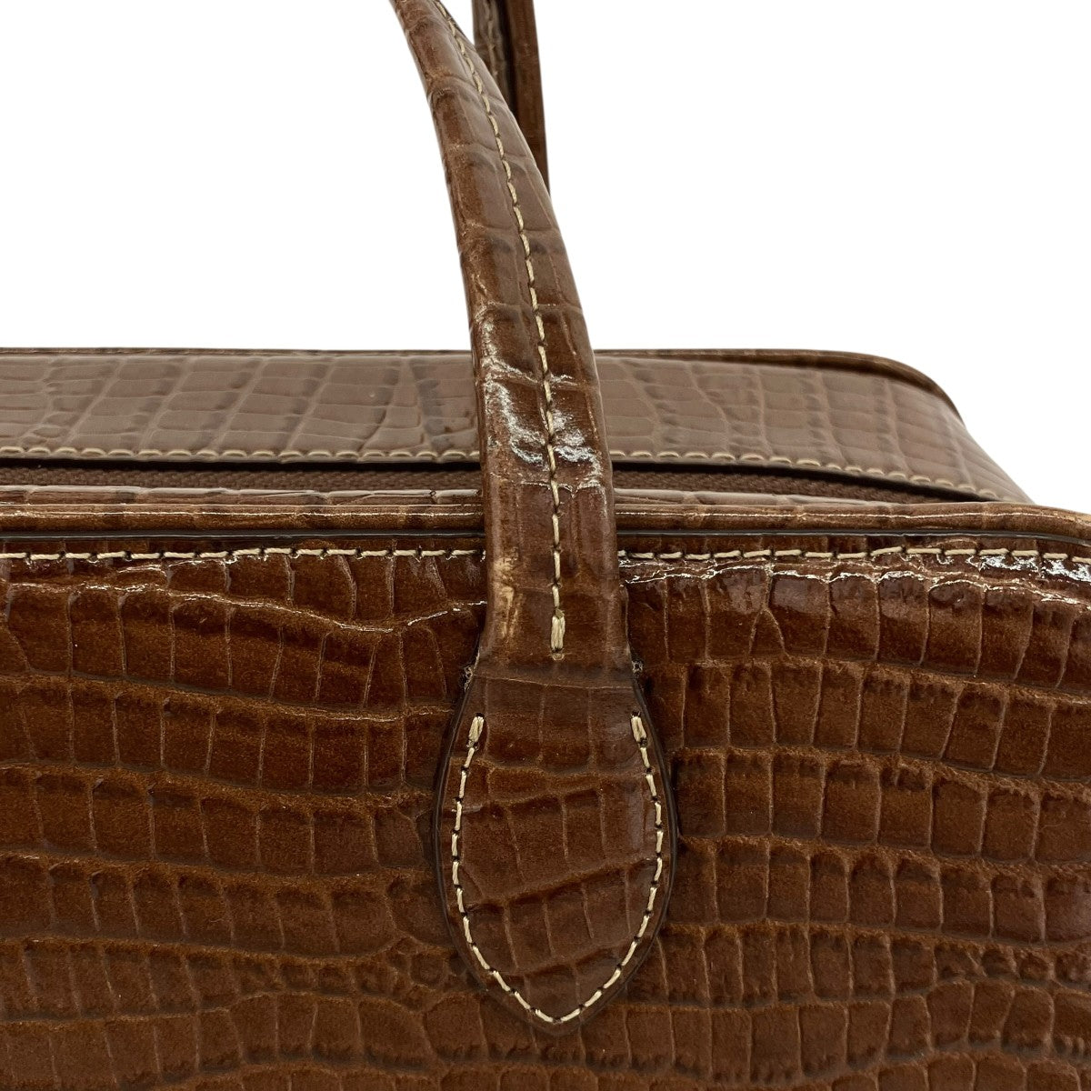 TOUT Y EST SAC LOQUET MINIハンドバッグ 古着・中古-7枚目のアイテム画像