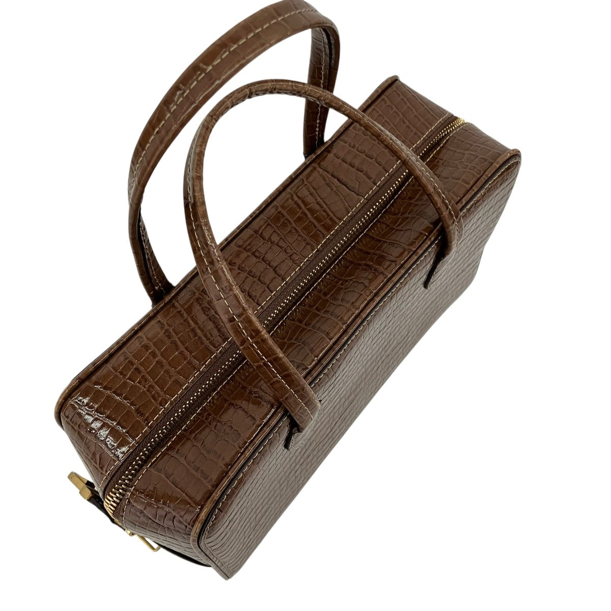TOUT Y EST SAC LOQUET MINIハンドバッグ 古着・中古-8枚目のアイテム画像