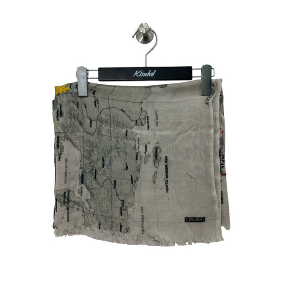 ファリエロ サルティ　Faliero Sarti　ストール　刺繍　グレー Faliero Sarti(ファリエロサルティ) ストール ライトグレー｜【公式