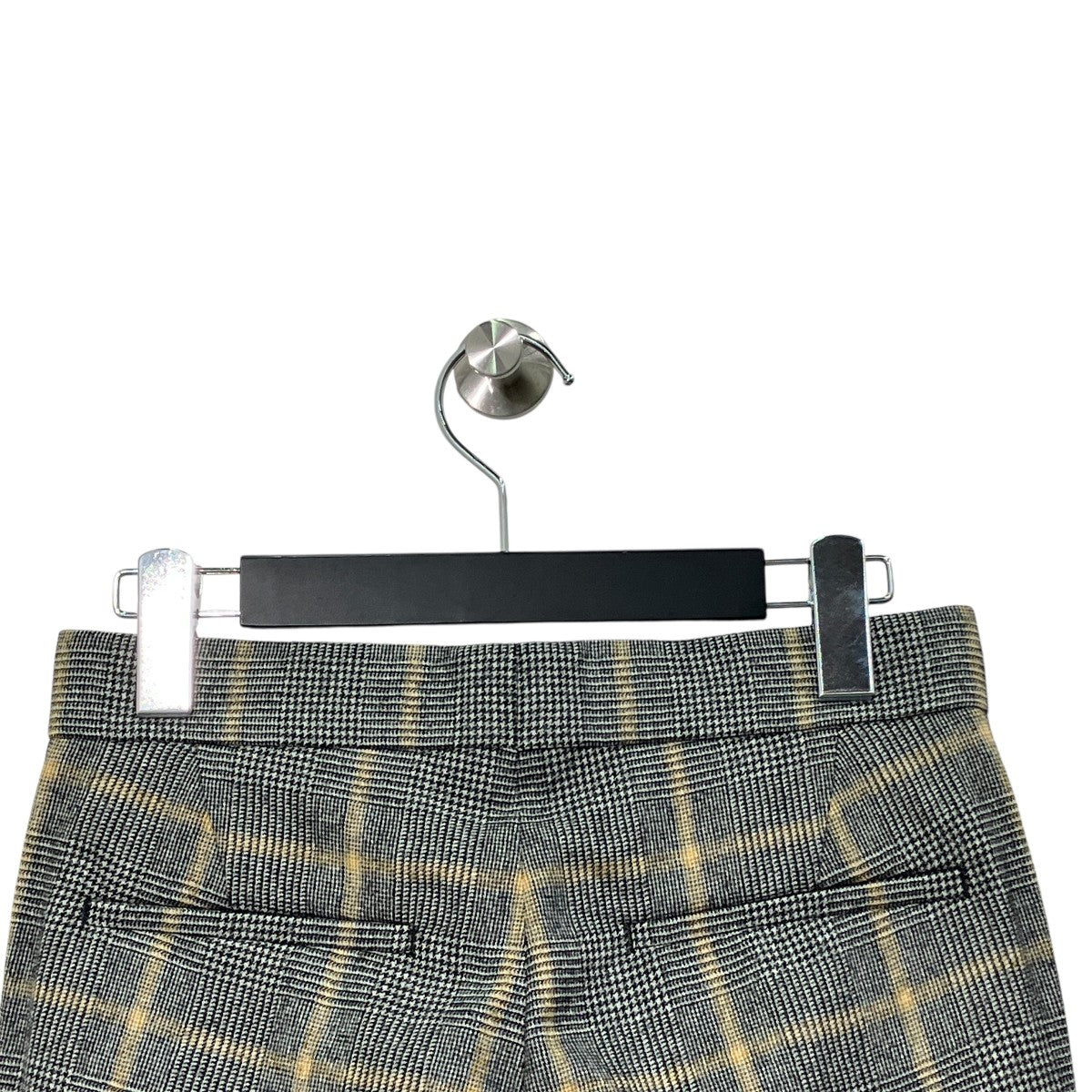 グレンチェックタックパンツ6514-236-1038