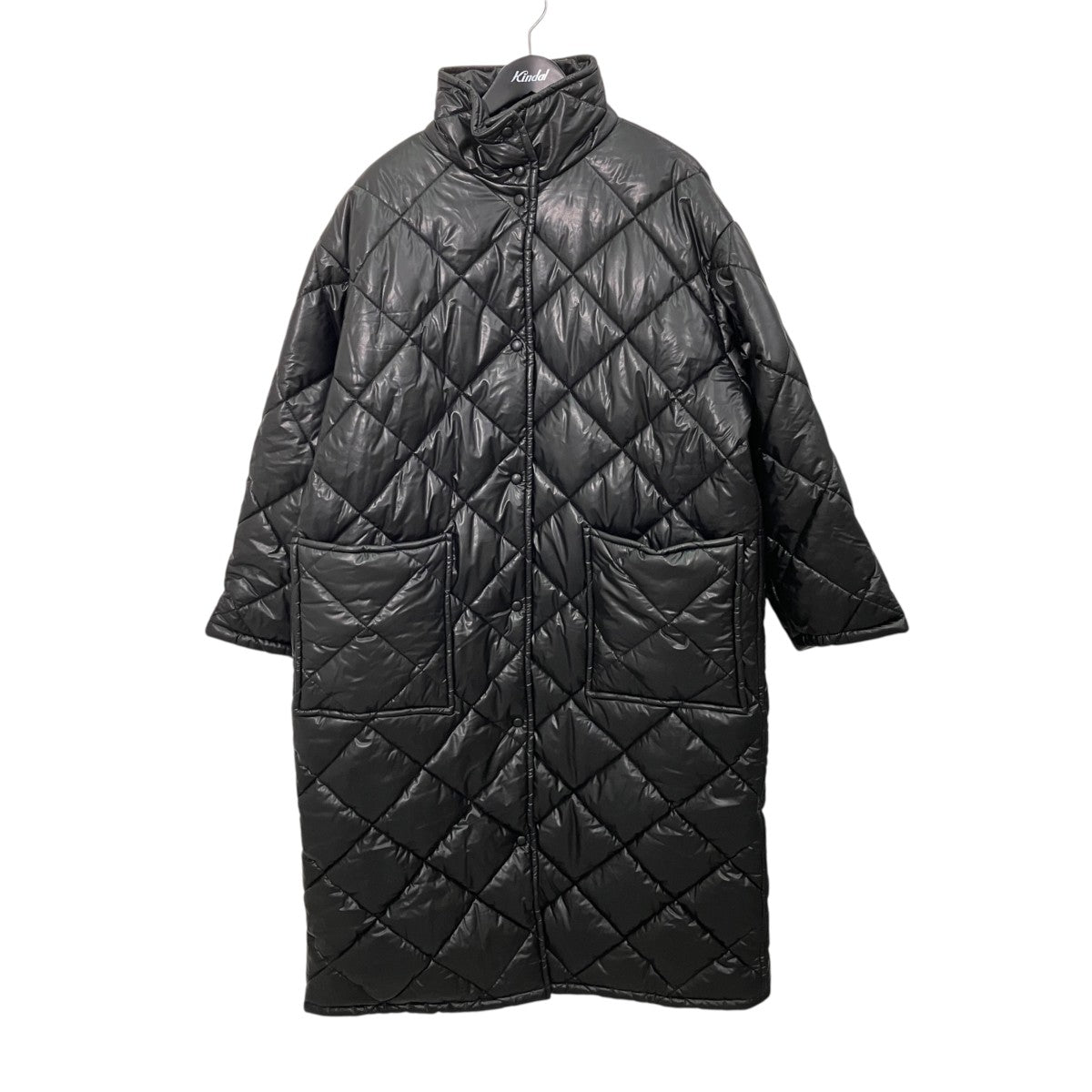 STAND STUDIO Sage Quilted Padded Faux Leather Coatフェイクレザーキルティングコート 古着・中古-1枚目のアイテム画像