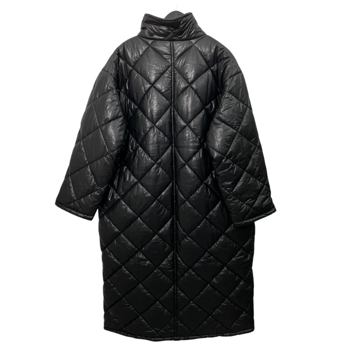 STAND STUDIO Sage Quilted Padded Faux Leather Coatフェイクレザーキルティングコート 古着・中古-2枚目のアイテム画像