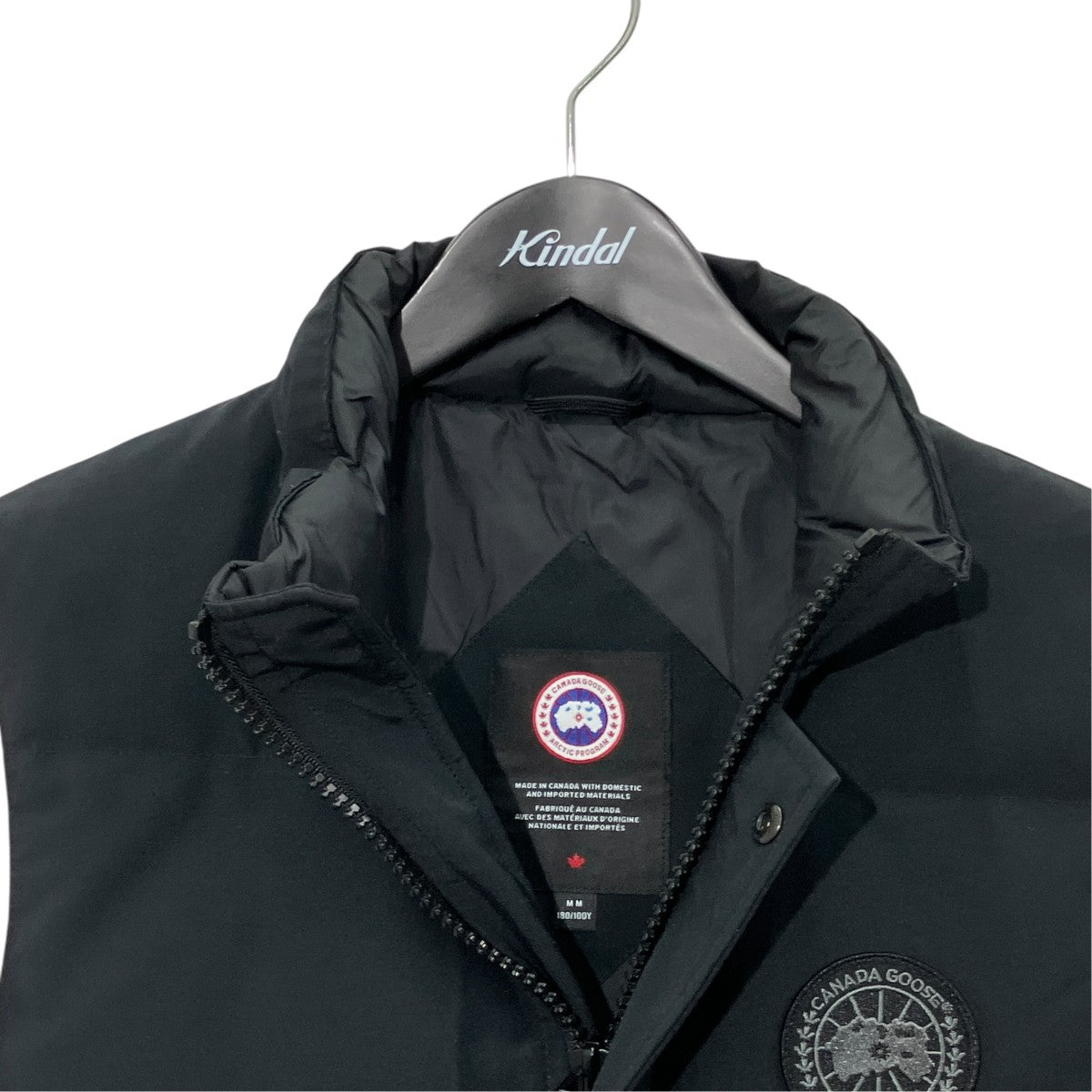 Garson Vest Black Labelダウンベスト2081MB