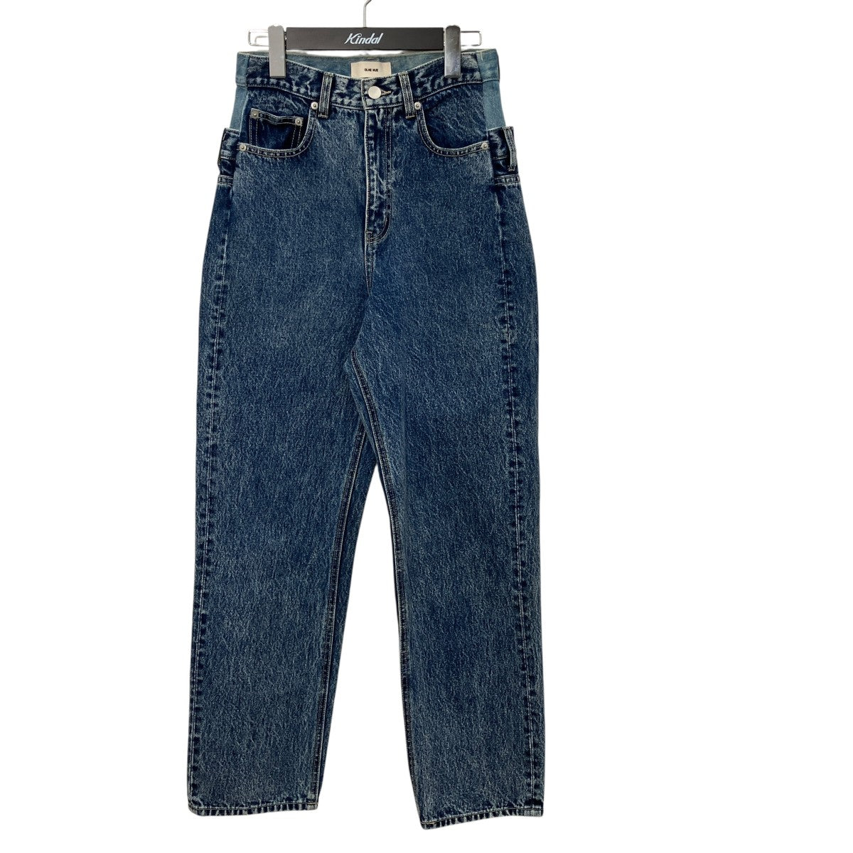 STEP UP STRAIGHT DENIMデニムパンツ33102211