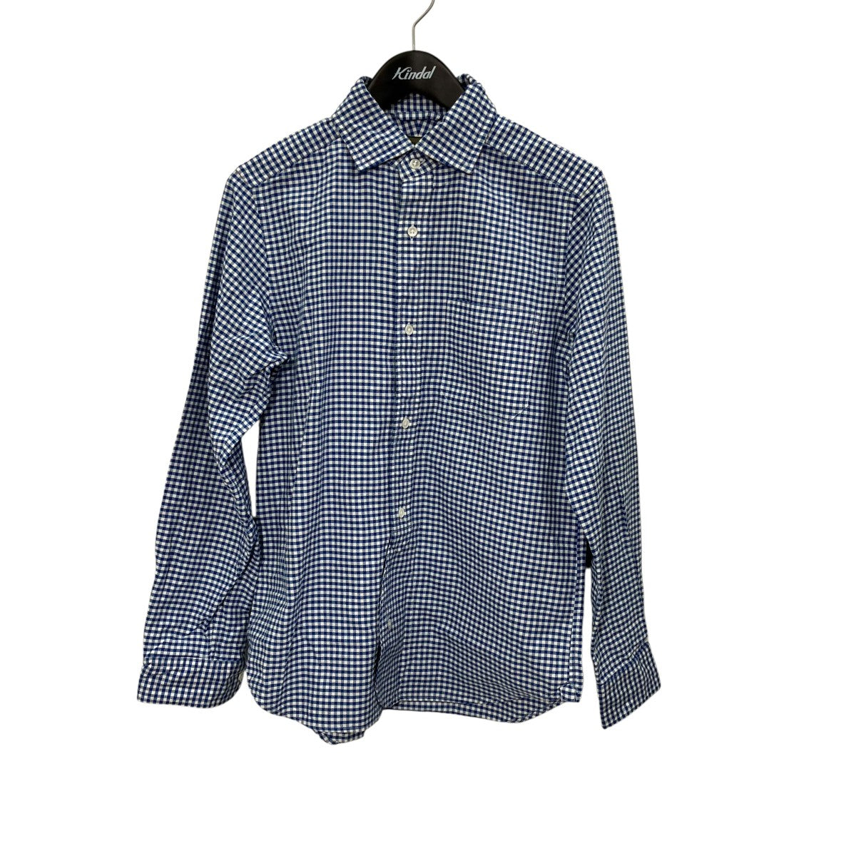 NIGEL CABOURN ギンガムチェック長袖シャツ80340010003 古着・中古-1枚目のアイテム画像