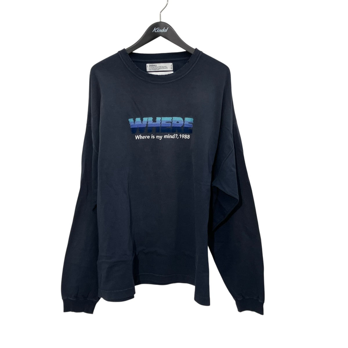 DAIRIKU WHERE Vintage Theme TeeロングスリーブTシャツ24AW C-15 古着・中古-1枚目のアイテム画像