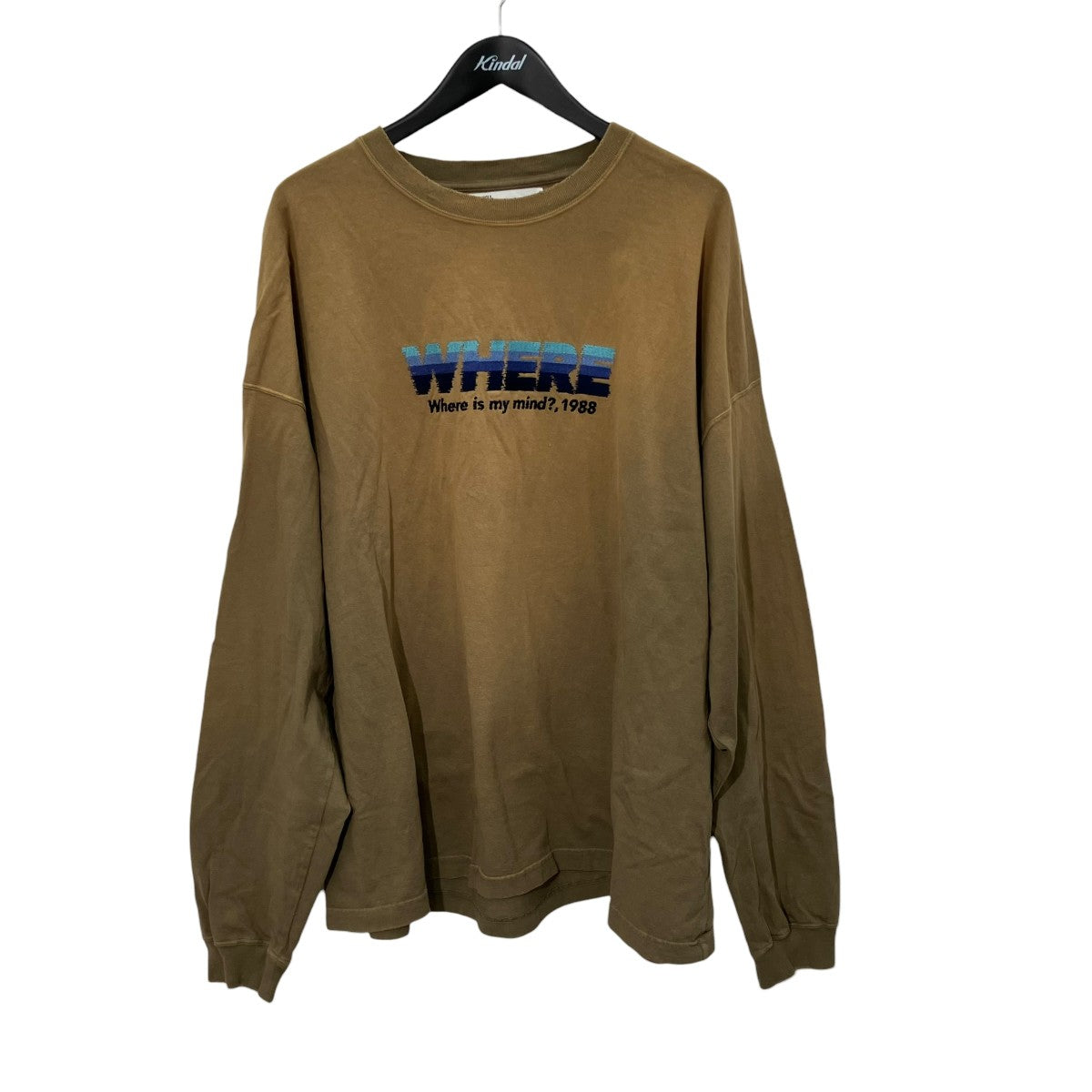 DAIRIKU 24AWWHERE Vintage Theme TeeロングスリーブTシャツ24AW C-15 古着・中古-1枚目のアイテム画像