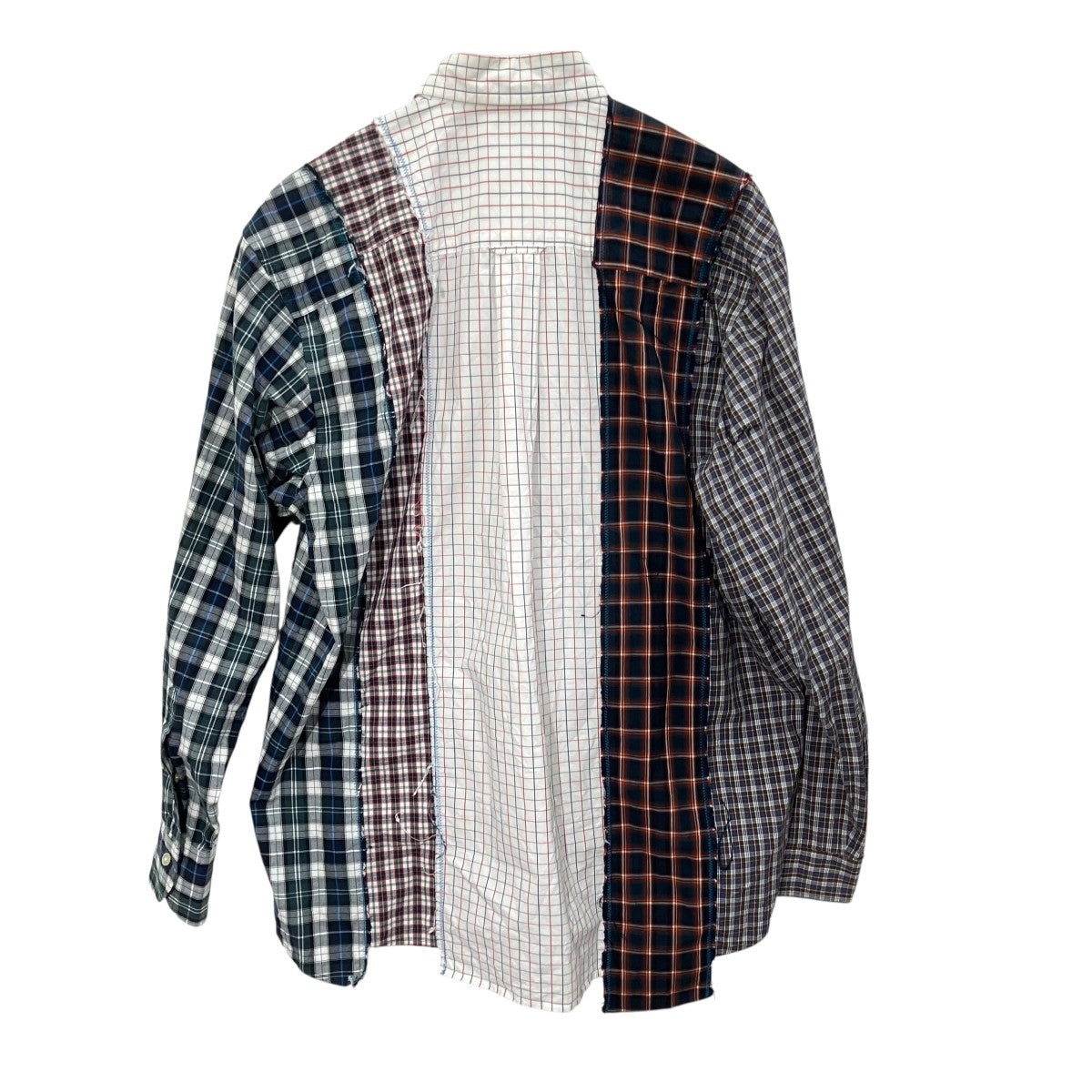 kolor／BEACON switching check shirtチェック長袖シャツ20SBM-B01143 古着・中古-2枚目のアイテム画像