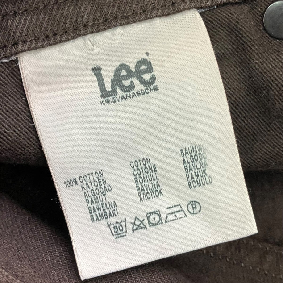 LEE×KRIS VAN ASSCHE デニムパンツLK09HL55 古着・中古-6枚目のアイテム画像