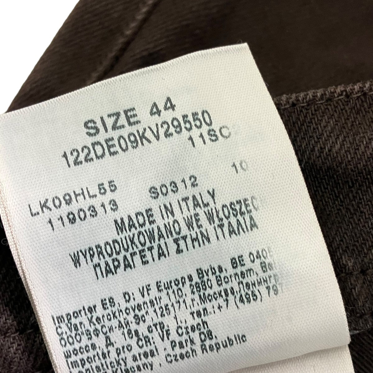 LEE×KRIS VAN ASSCHE デニムパンツLK09HL55 古着・中古-7枚目のアイテム画像