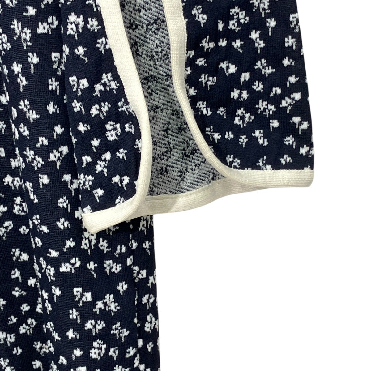 Osmanthus Motif Jacquard Knitted DressニットワンピースMM21FW-KN043