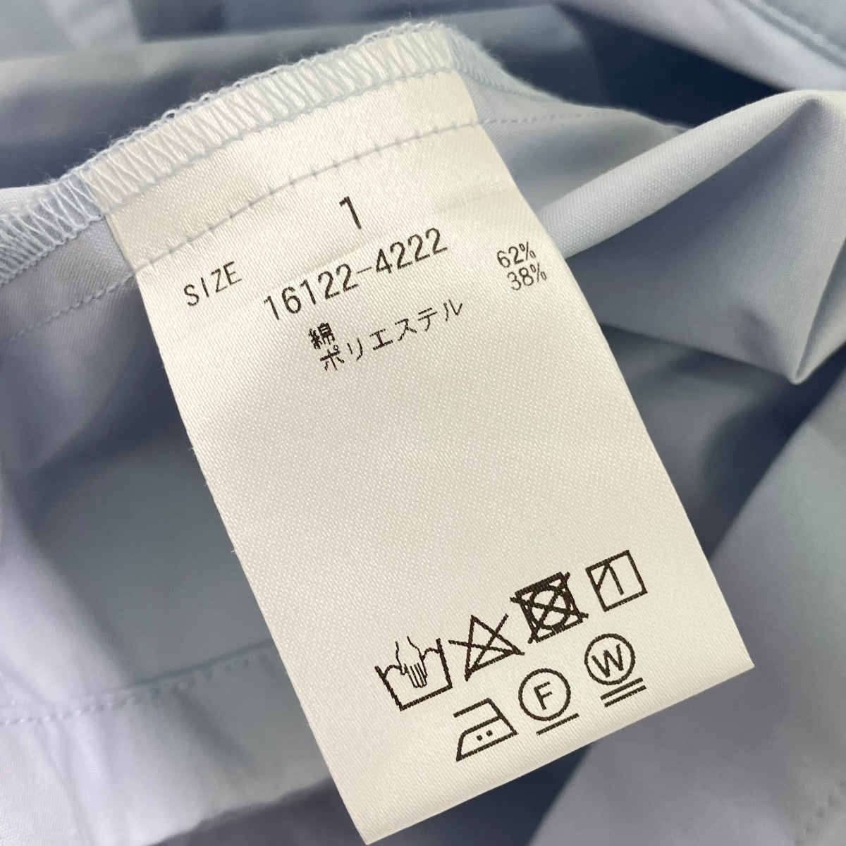 CLANE 24SSDRAWSTRING SHORT SHIRTノースリーブシャツ16122-4222 古着・中古-4枚目のアイテム画像