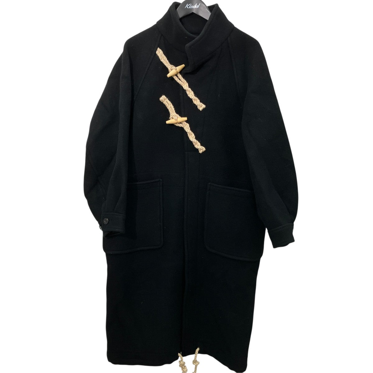 23AWDOUBLE FACE DUFFLE JACKETロングダッフルコート232-17396