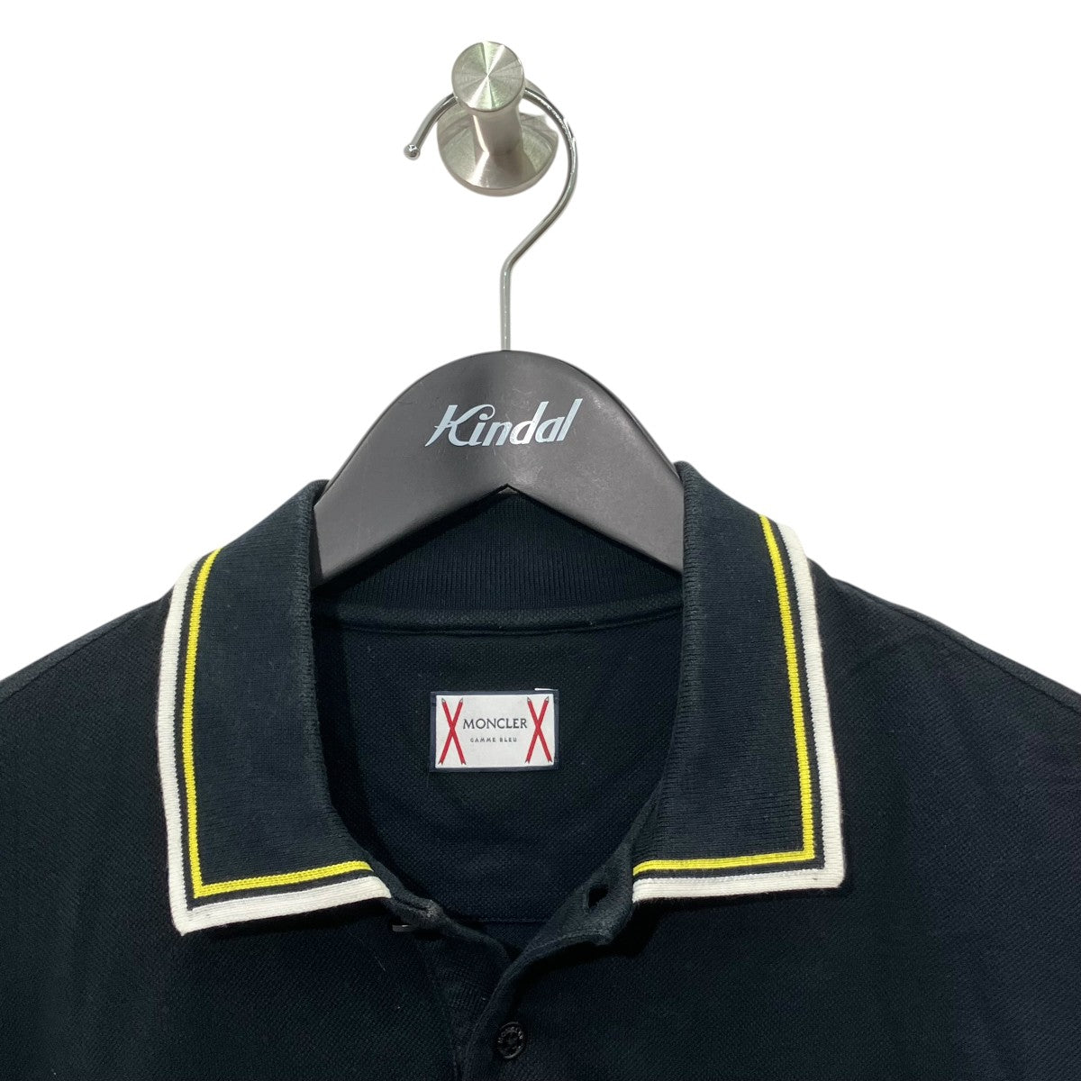 MONCLER GAMME BLEU 半袖ポロシャツ313918304500 古着・中古-3枚目のアイテム画像