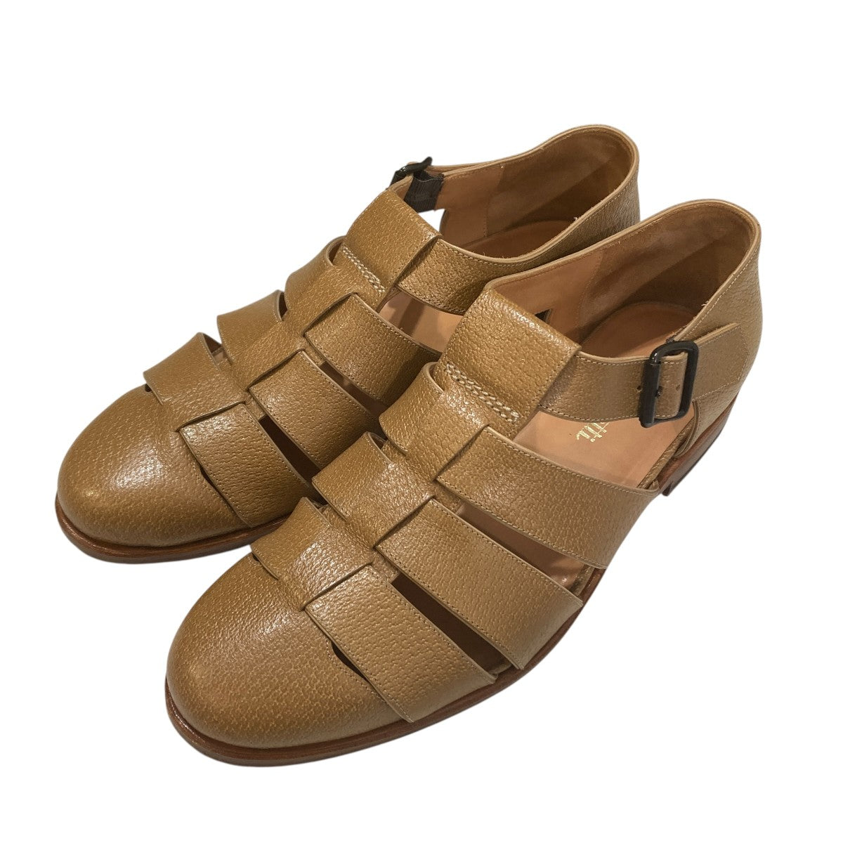 【未使用品】F.LLI Giacometti／FG166 グルカサンダル F．lii．Giacometti(フラテッリ ジャコメッティ) グルカサンダルFG166
