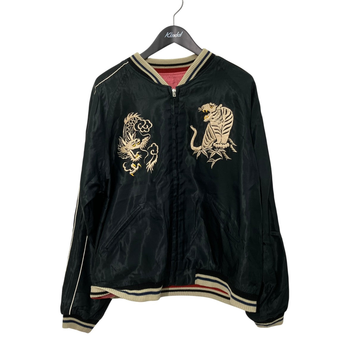 Early 1950s Style Acetate Souvenir JacketリバーシブルスカジャンTT15173-162