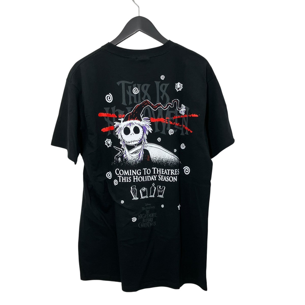 HUF Nightmare Before Christmas Xmas T-Shirt半袖TシャツTS02825 古着・中古-2枚目のアイテム画像