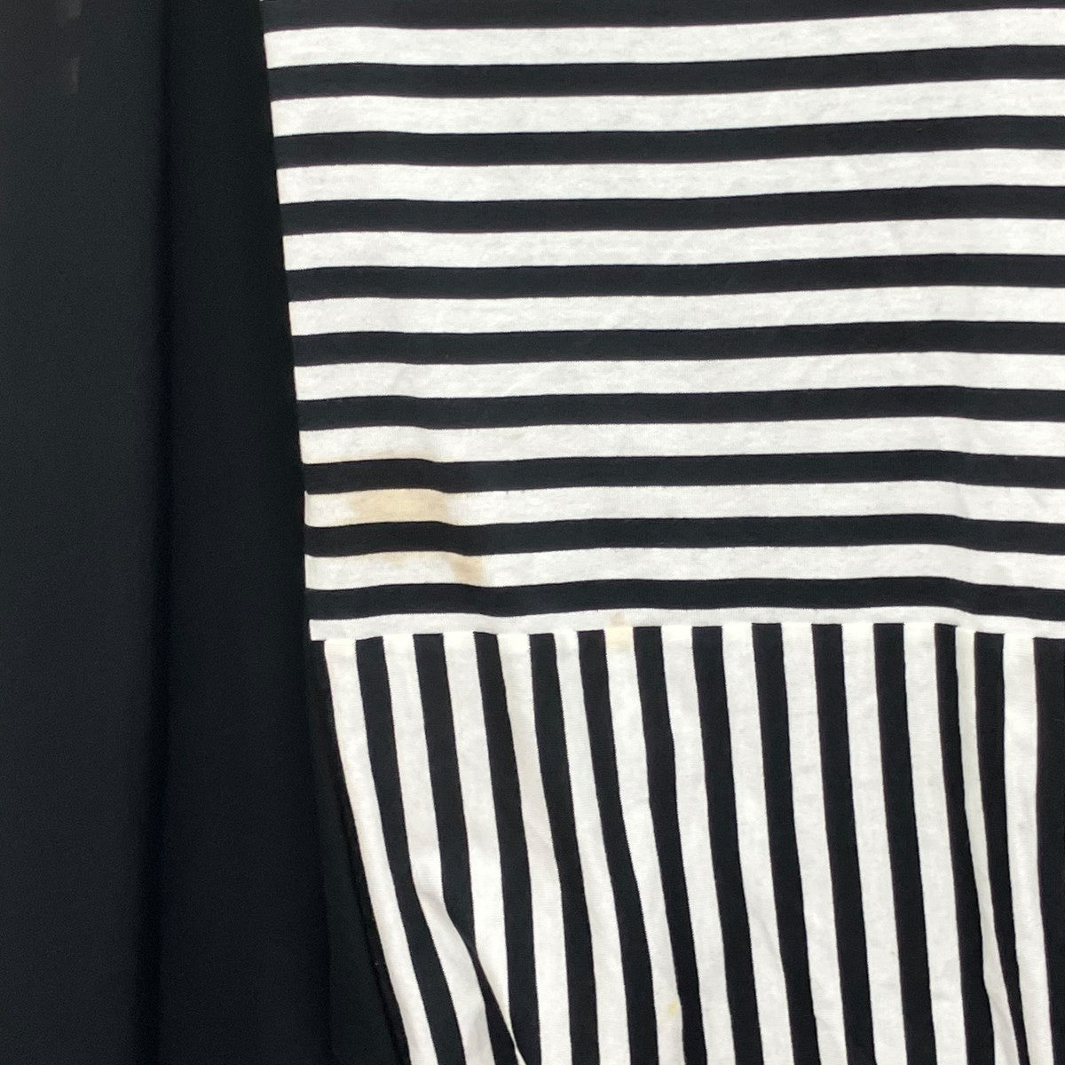 JUNYA WATANABE CDG AD2018ボーダーロングスリーブカットソーJC-T044 古着・中古-4枚目のアイテム画像