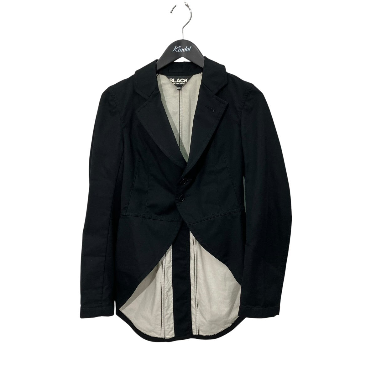 BLACK COMME des GARCONS 12AW燕尾ジャケット1J-J003 古着・中古-1枚目のアイテム画像