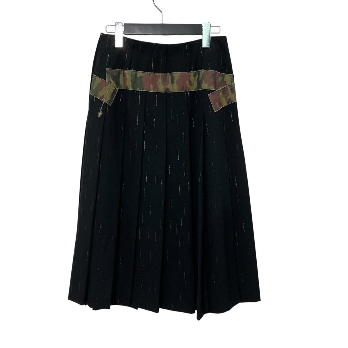 COMME des GARCONS AD2000カモフラージュ柄スカートGS10051M 古着・中古-2枚目のアイテム画像