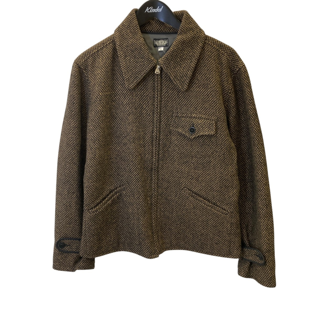 BLACK SIGN 1930’s wind block cord jacketジャケット 古着・中古-1枚目のアイテム画像