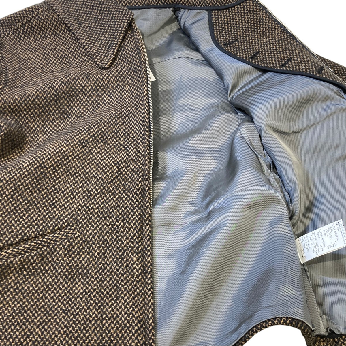 BLACK SIGN 1930’s wind block cord jacketジャケット 古着・中古-6枚目のアイテム画像